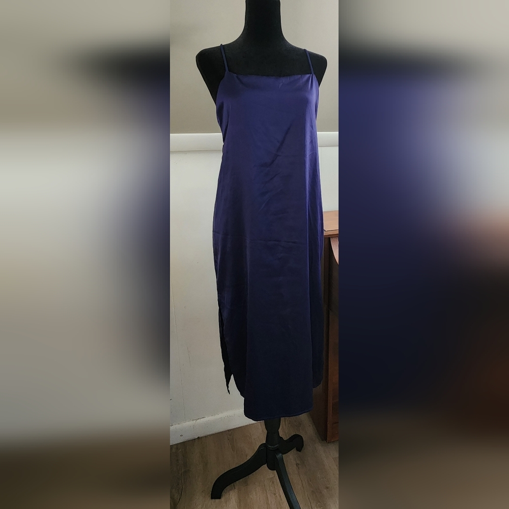 Lulu's Deep Blue Maxi Dress